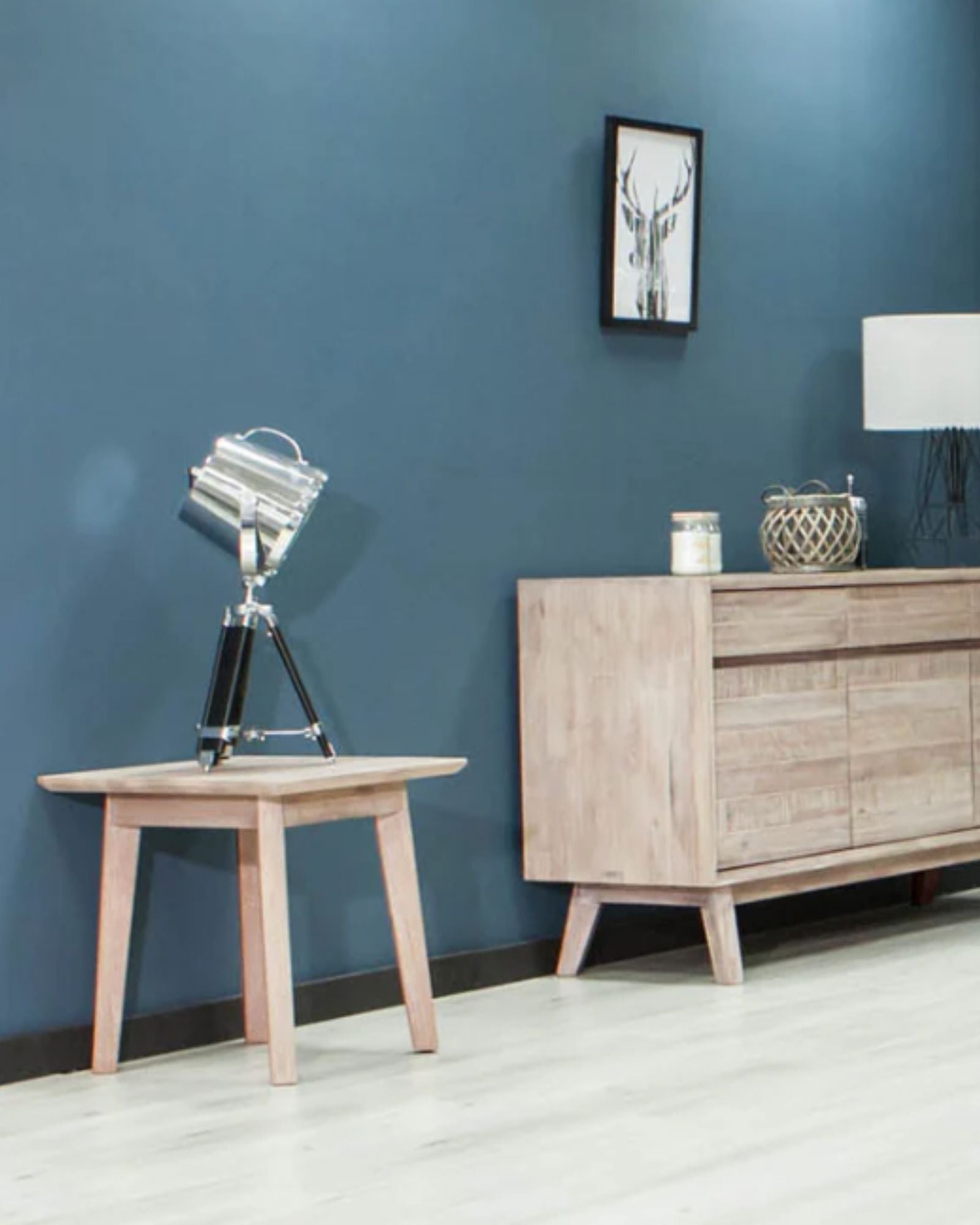 GIA SIDE TABLE - LIGHT DRIFTWOOD