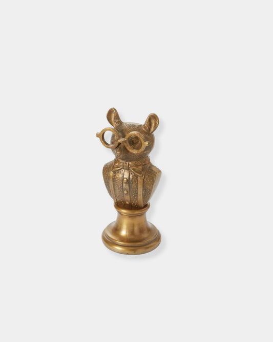 LOUIE BUST - ANTIQUE GOLD