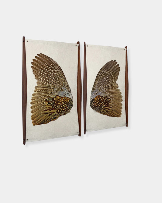 SMALL WALNUT FRAMELESS - HANGER
