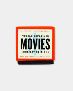 MINI POORLY EXPLAINED MOVIES - HOLIDAY EDITION