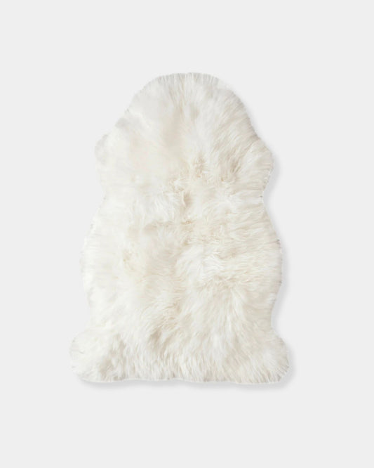 SHEEPSKIN RUG LG IVORY