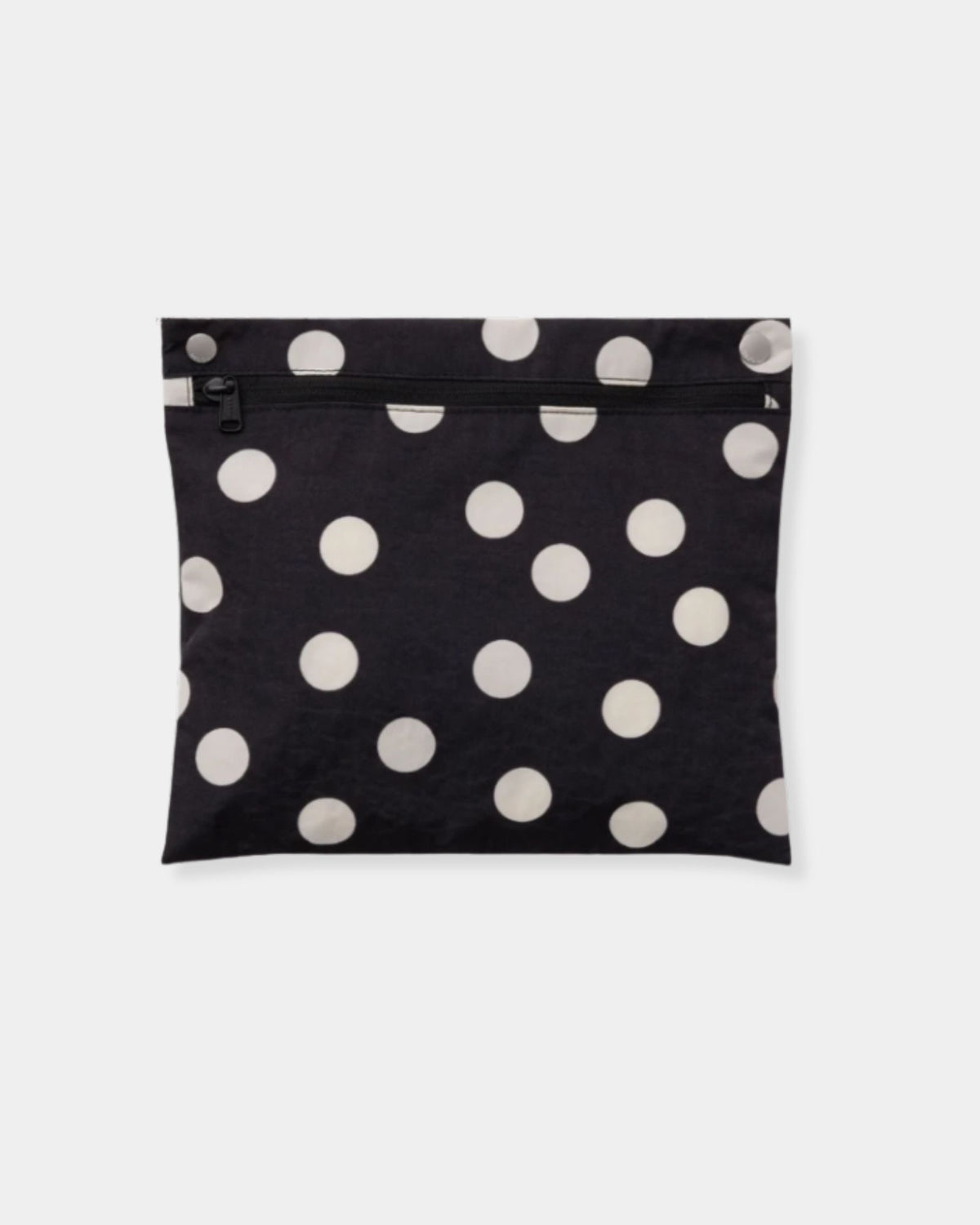 CLOUD CARRY ON BAG - BLACK AND CREAM POLKA DOT