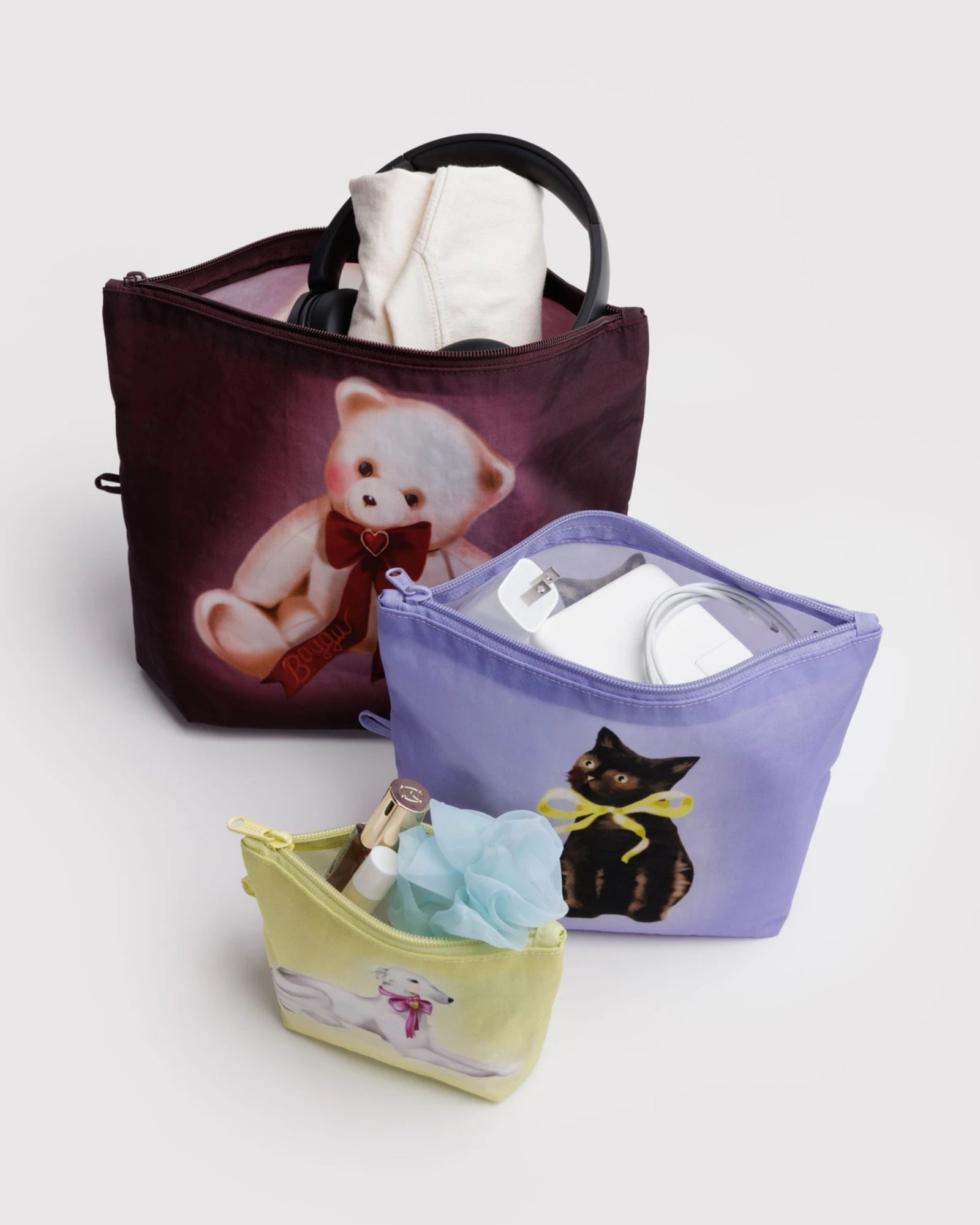 GO POUCH SET - FANCY ANIMALS