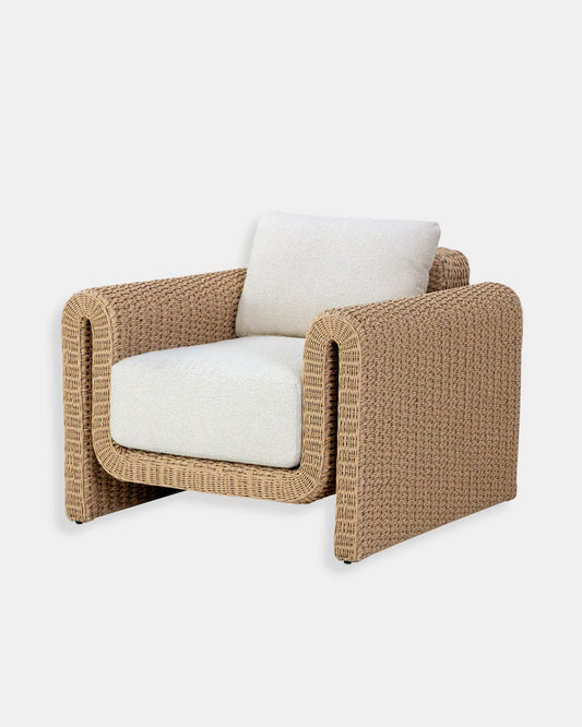 TIBI LOUNGE CHAIR - NATURAL