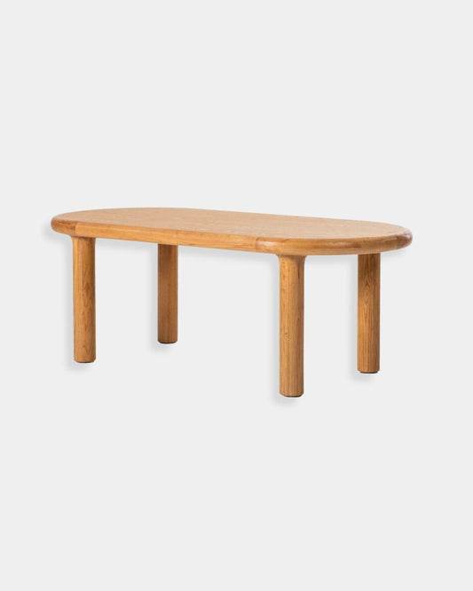 DESTINY OVAL DINING TABLE 83" | Stonewaters
