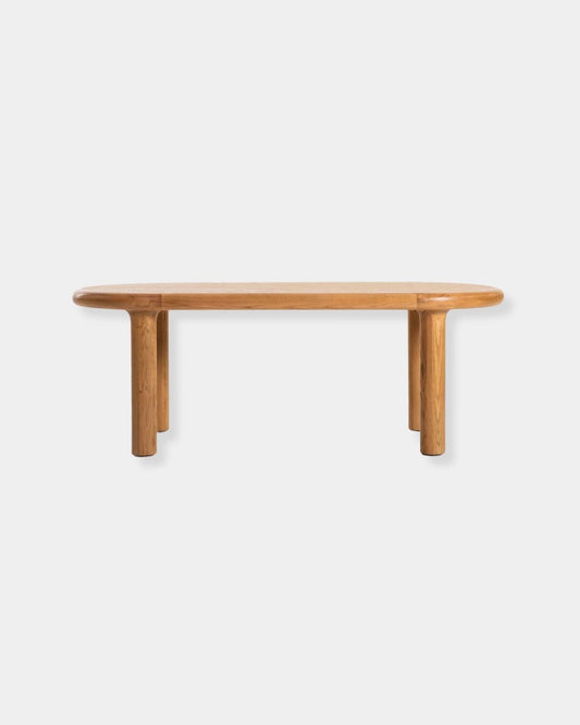 DESTINY OVAL DINING TABLE 83" | Stonewaters