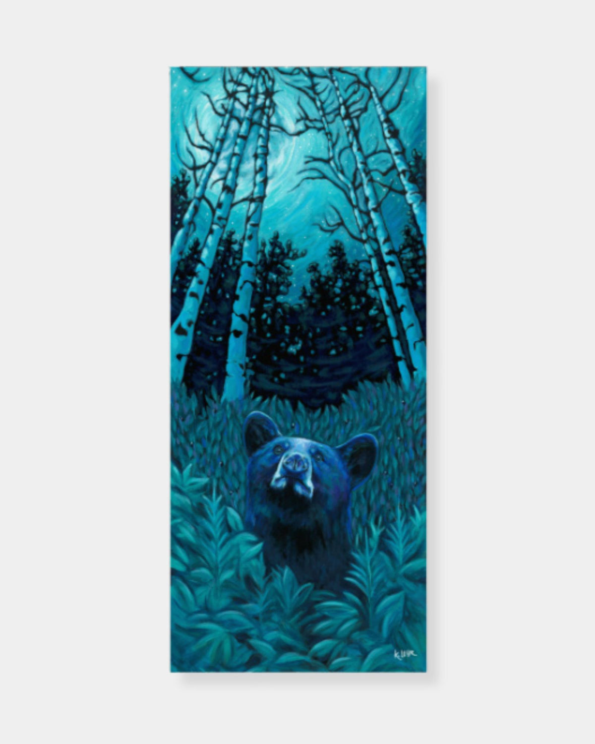 MIDNIGHT BLUE - 8"x16" ACRYLIC