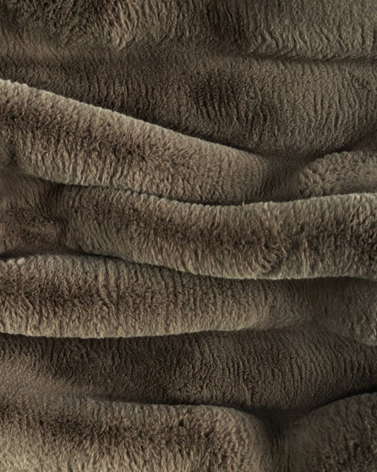 DIMENSIONAL FAUX FUR BLANKET - FUNGI | Stonewaters