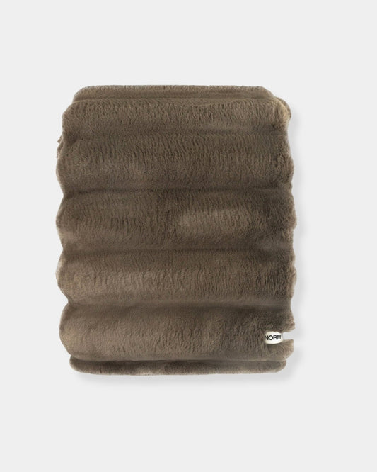DIMENSIONAL FAUX FUR BLANKET - FUNGI | Stonewaters
