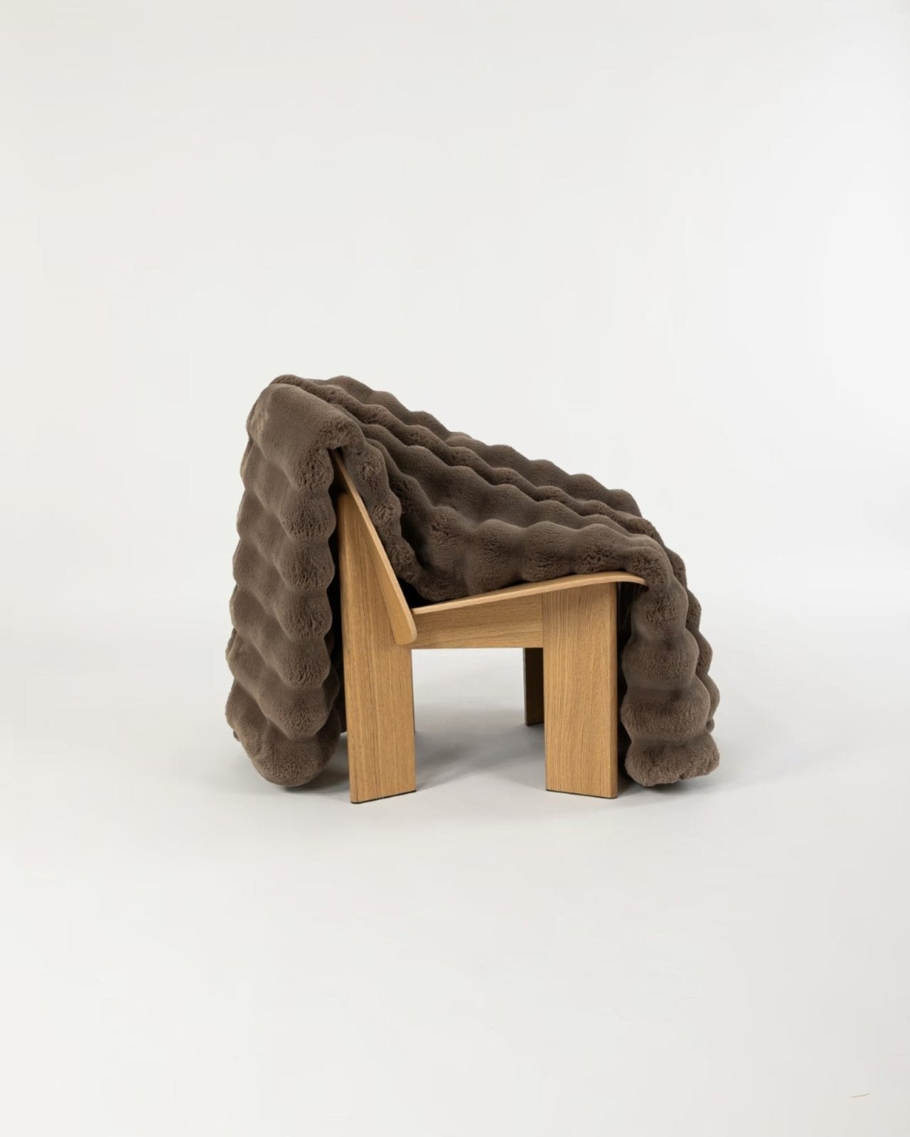 DIMENSIONAL FAUX FUR BLANKET - FUNGI | Stonewaters