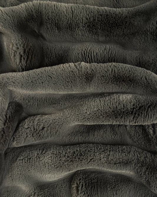 DIMENSIONAL FAUX FUR BLANKET - PEAK | Stonewaters