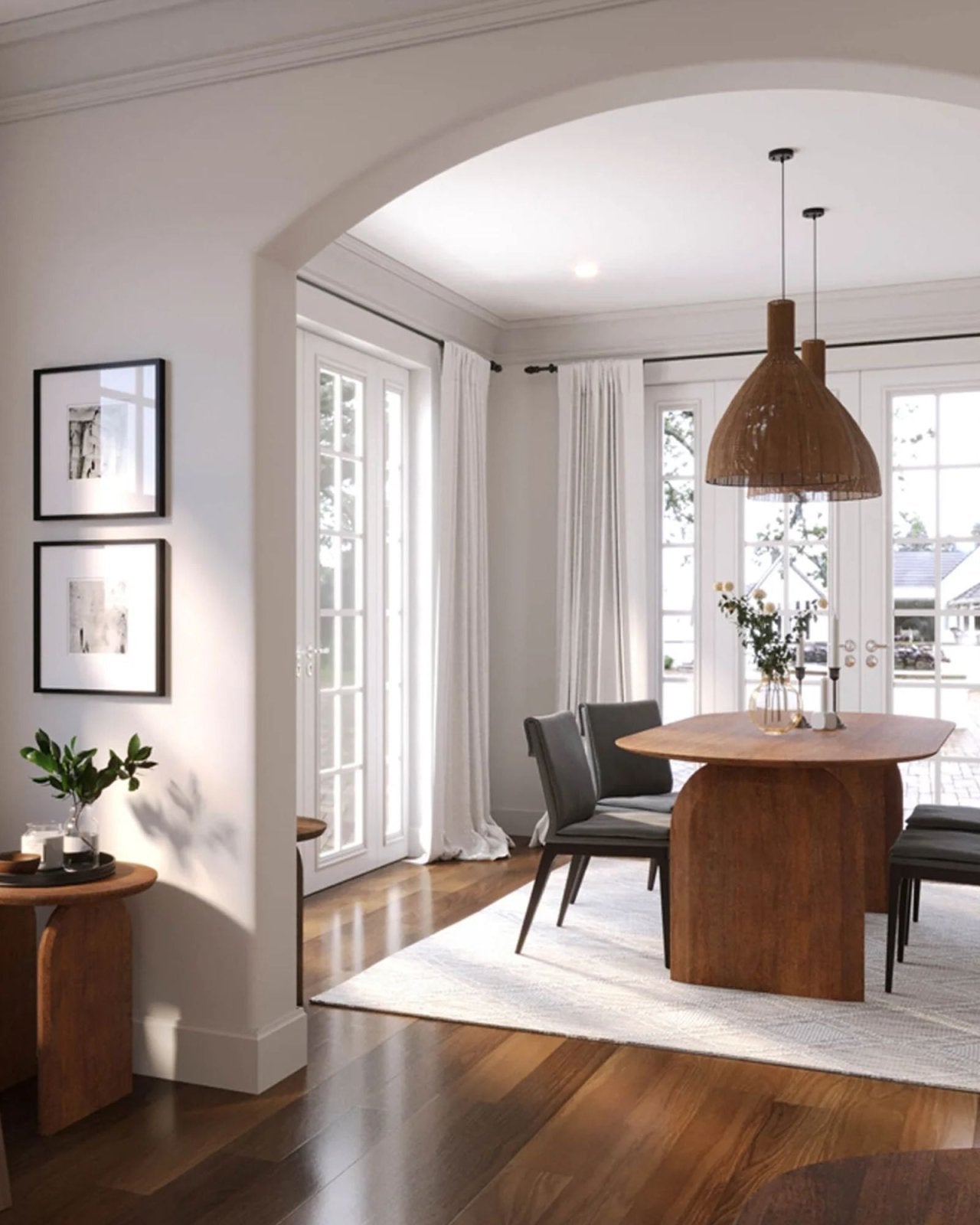 DOMINGO DINING TABLE 83" | Stonewaters