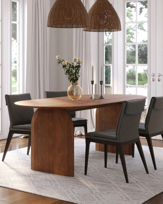 DOMINGO DINING TABLE 83" | Stonewaters