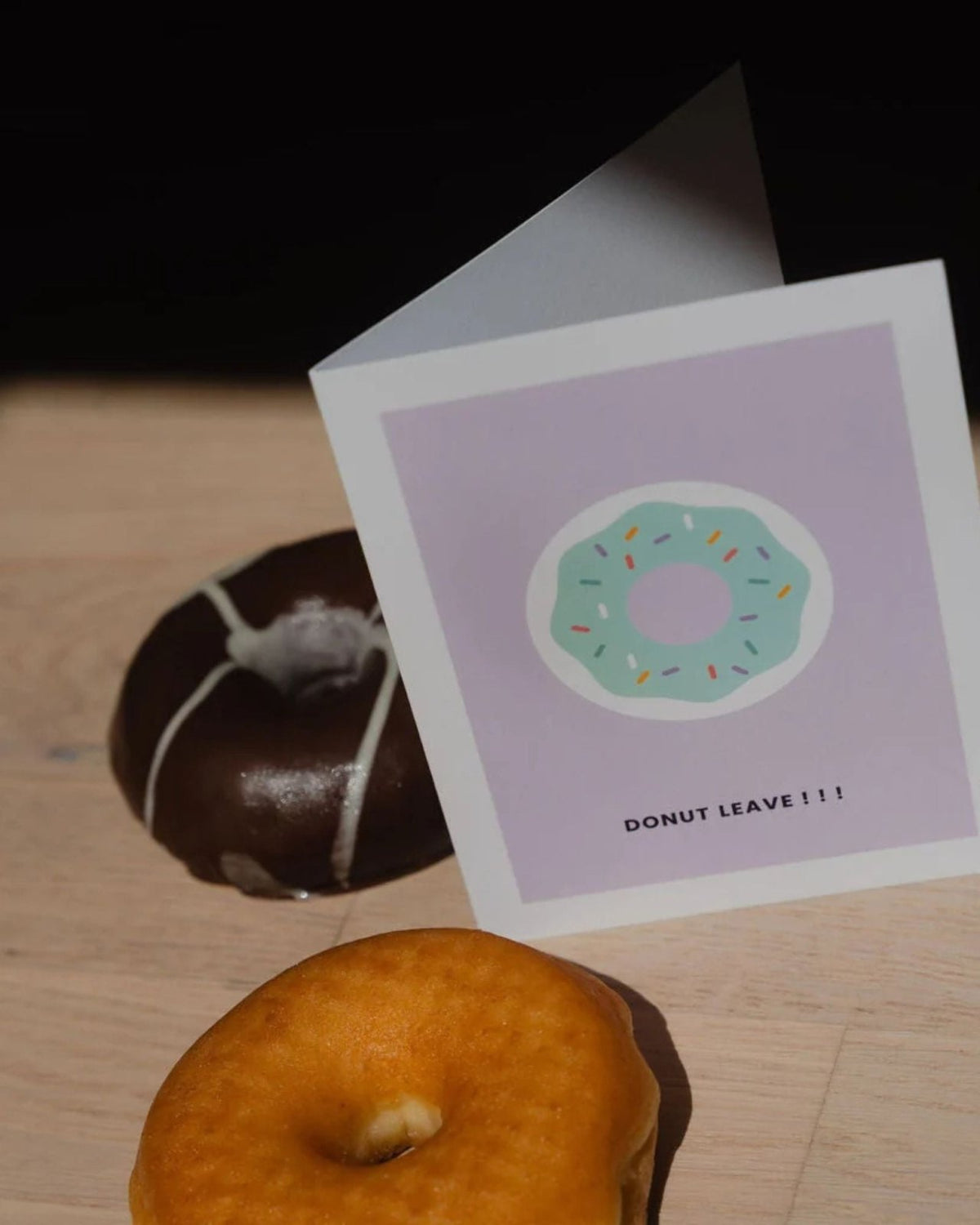 DONUT LEAVE - CARD | Stonewaters