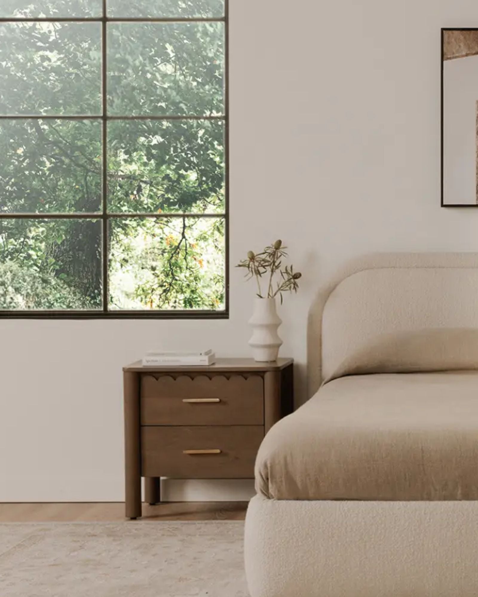 WILEY 2 DR NIGHTSTAND - VINTAGE BROWN