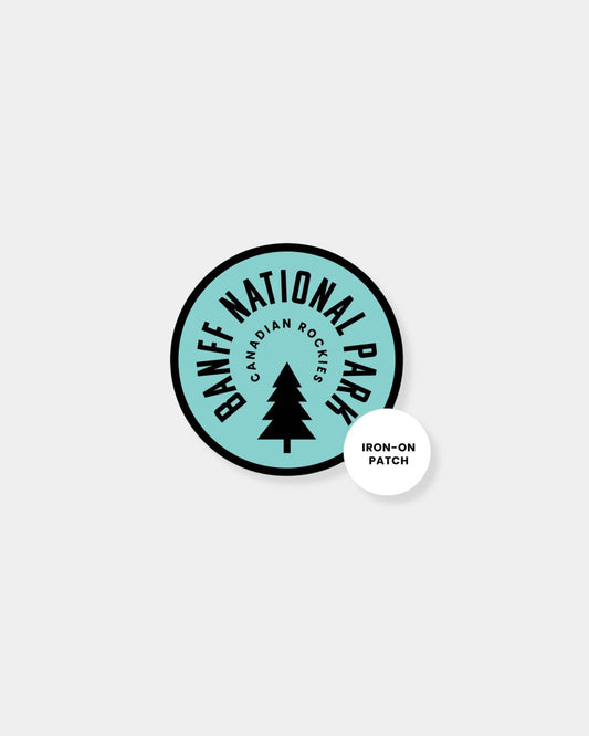 BANFF NATIONAL PARK - IRON-ON PATCH
