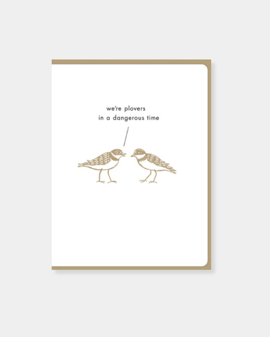 PLOVERS - CARD