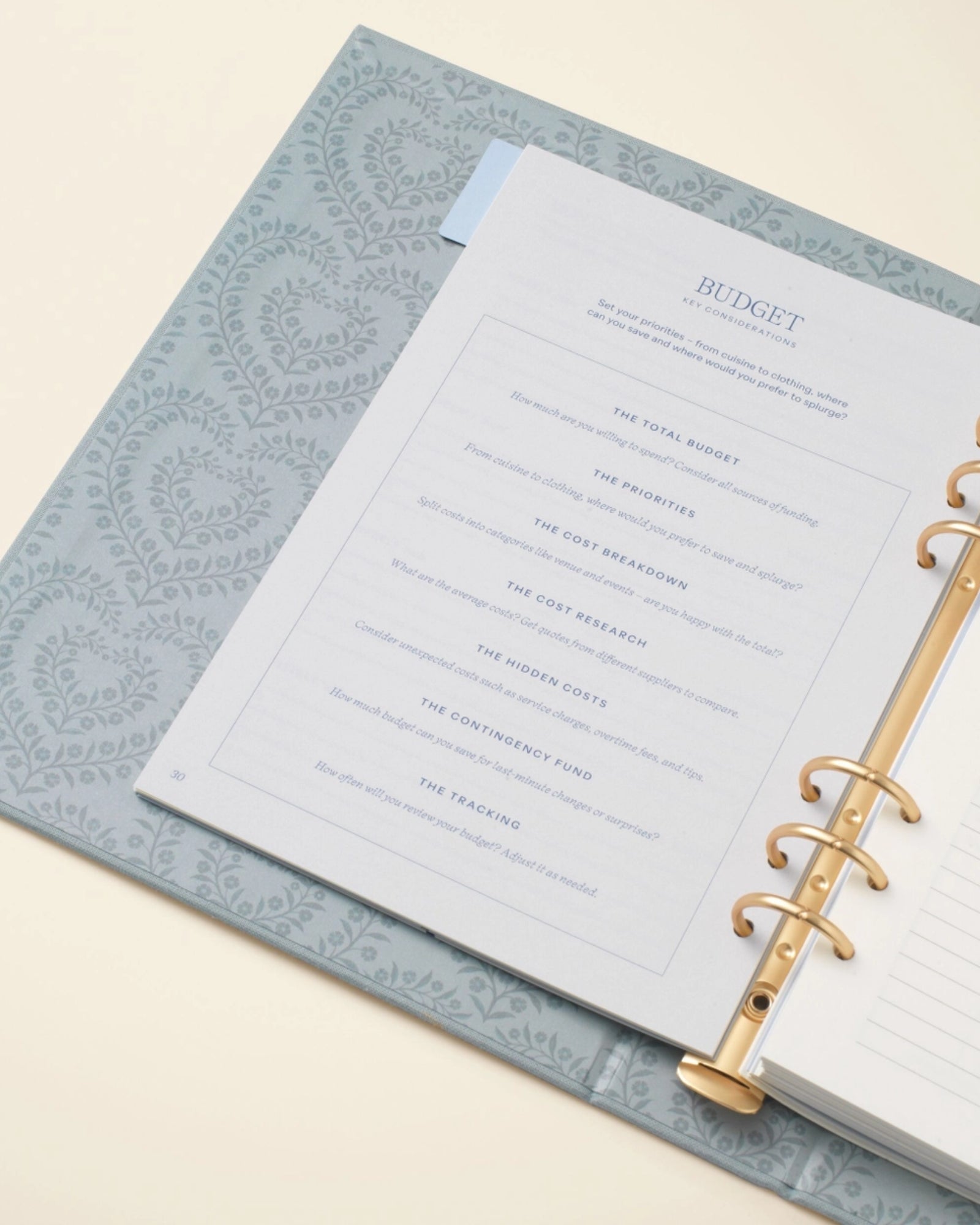 WEDDING BINDER-FOLIO - WITH LOVE