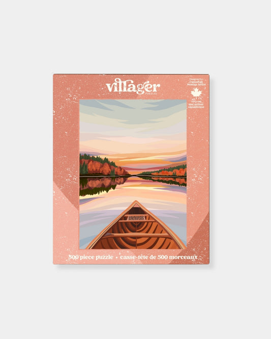 CANOEING AT DAWN - 500 PIECE PUZZLE