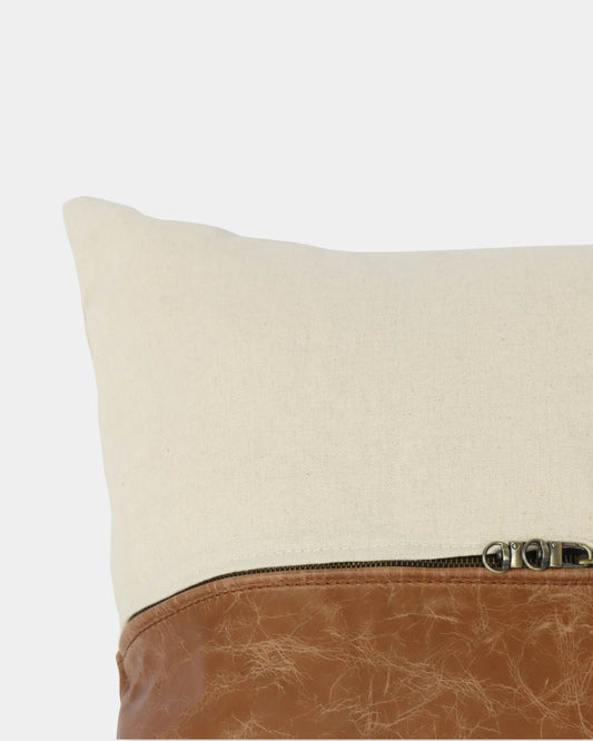 TWO TONE DECORATIVE PILLOW