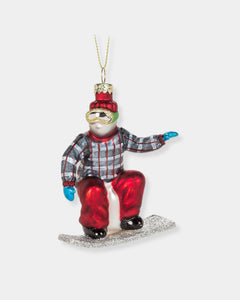 SNOWBOARDER ORNAMENT