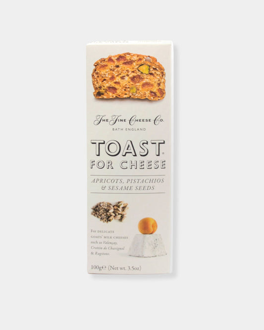 APRICOT PISTACHIO TOAST FOR CHEESE