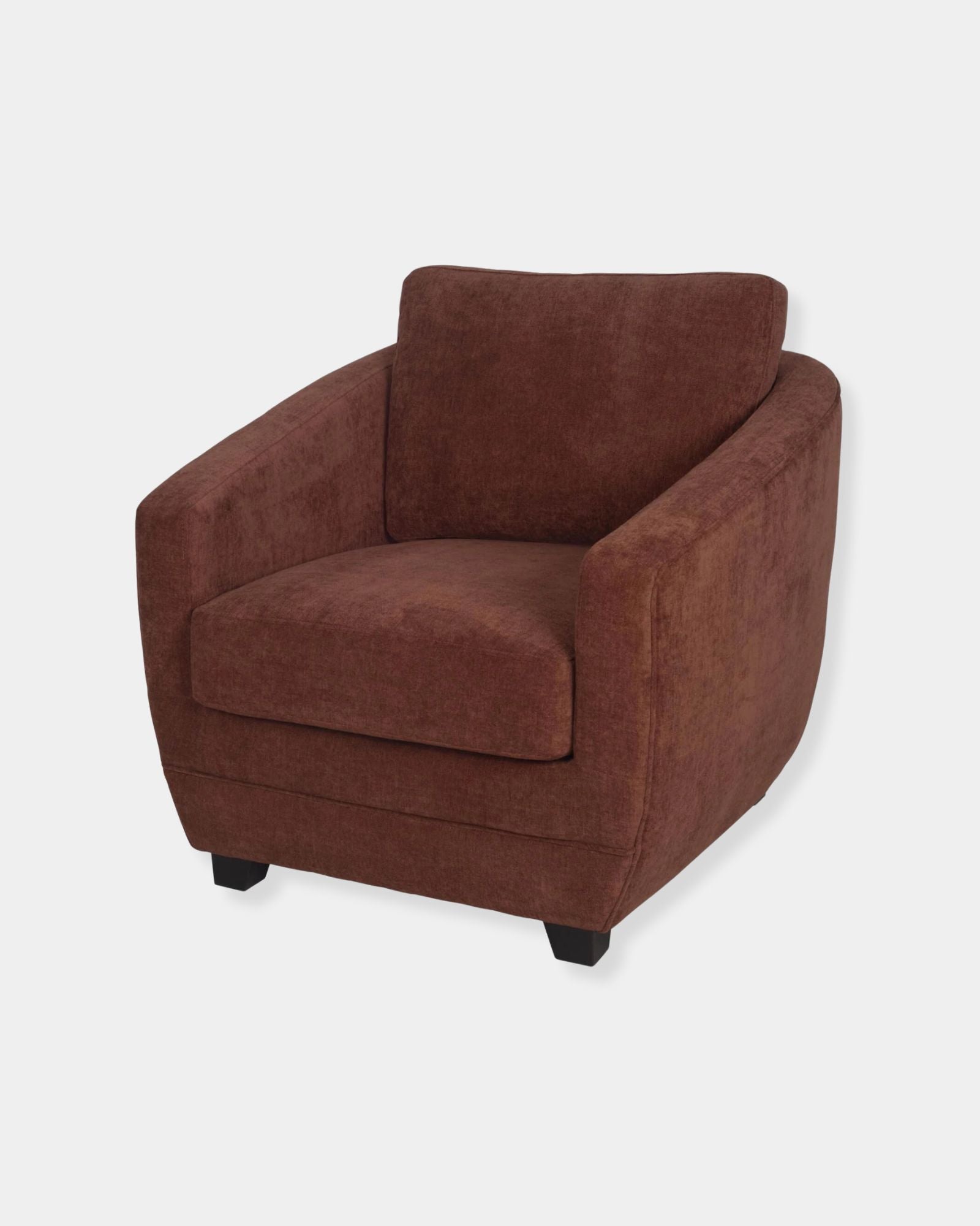 BALTIMO CLUB CHAIR - DEEP RUST