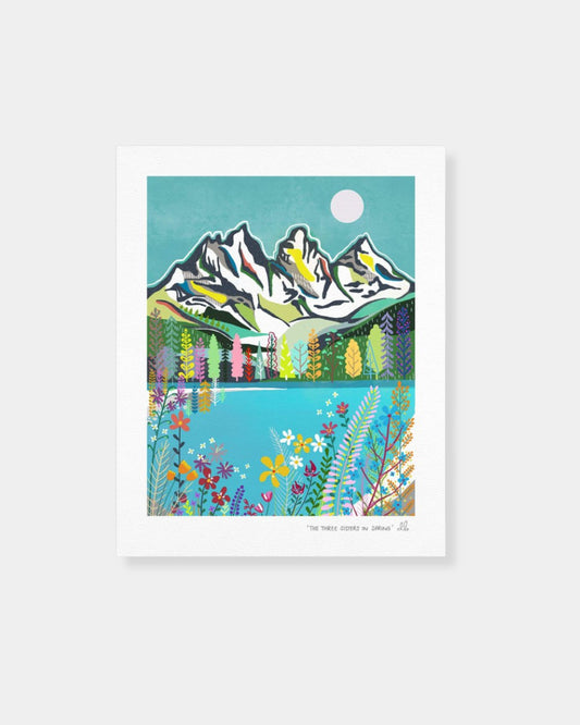 THREE SISTERS SPRING 8X10 - PRINT