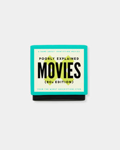 MINI POORLY EXPLAINED MOVIES - 80s EDITION
