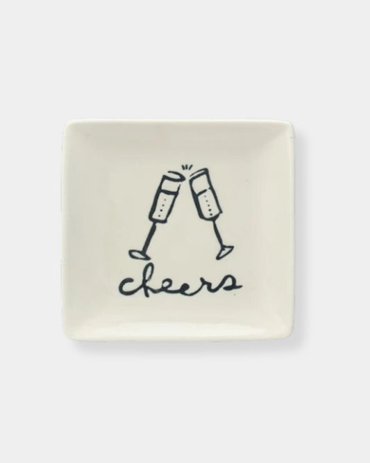 CHEERS STONEWARE DISH