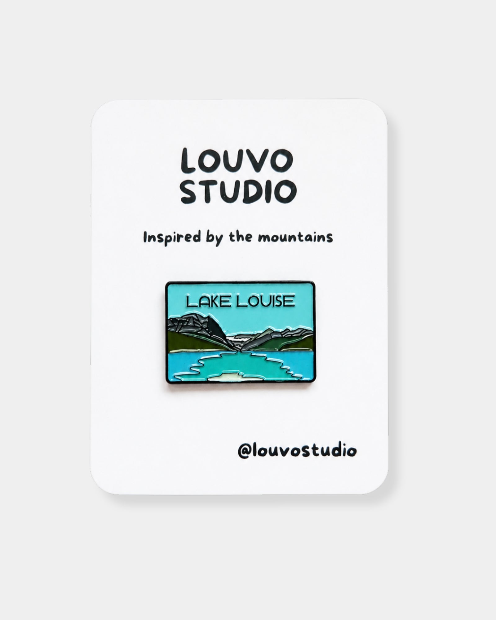 LAKE LOUISE - ENAMEL PIN