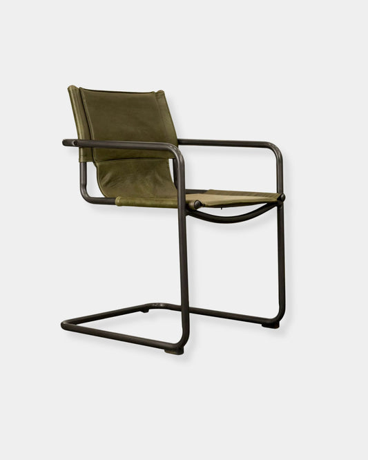 BILLY ARM DINING CHAIR - MATCHA