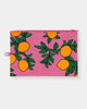 FLAT POUCH - ORANGE TREES