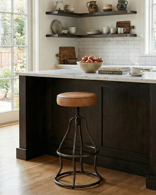 BOWIE STOOL - COGNAC