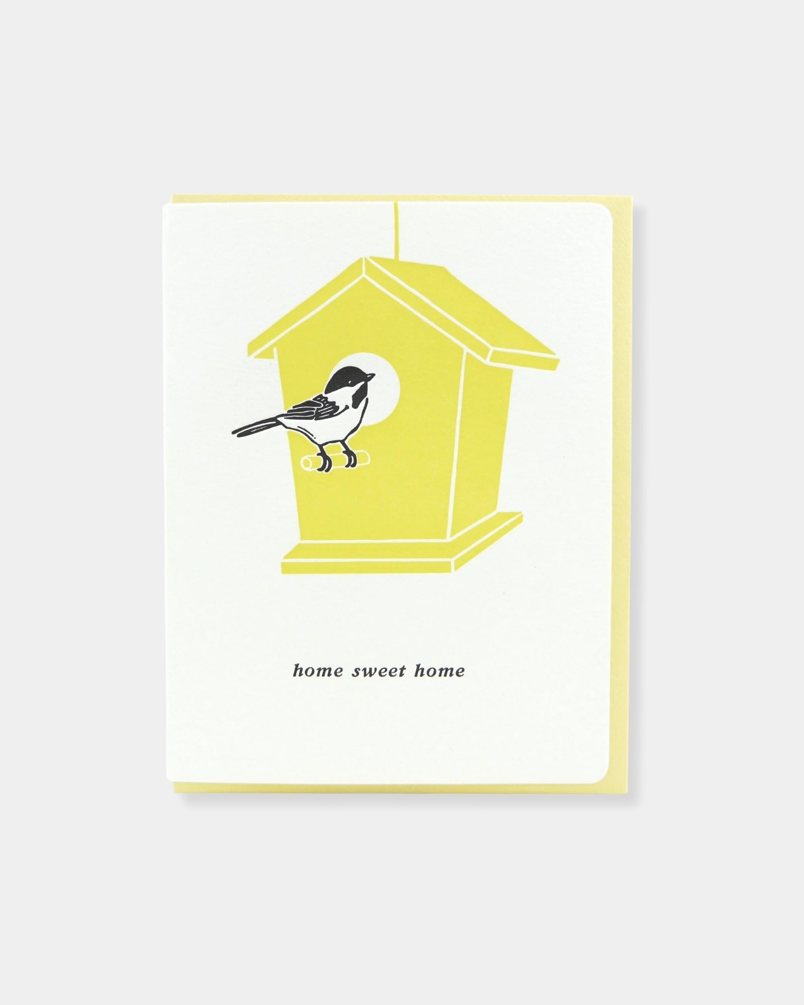 CHICKADEE HOME SWEET HOME - CARD