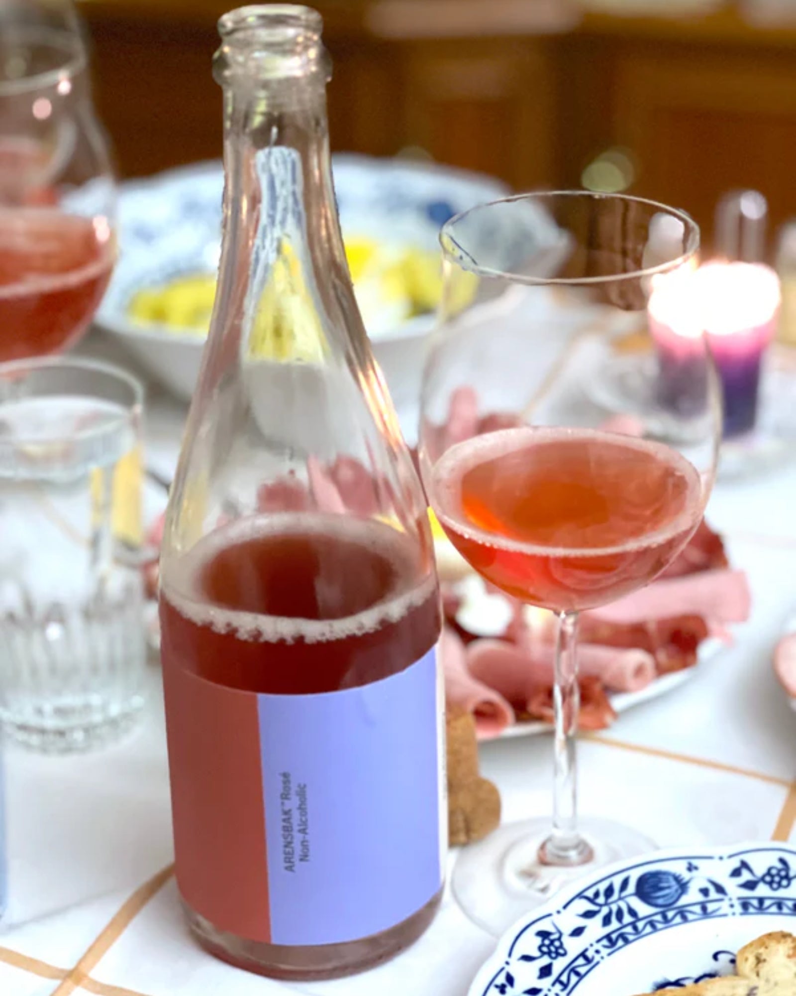ARENSBAK ROSE - 750ml NON-ALC FERMENTED TEA