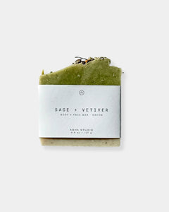 SAGE + VETIVER BODY + FACE BAR
