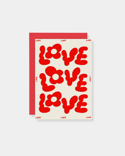 LOVE LOVE LOVE - CARD