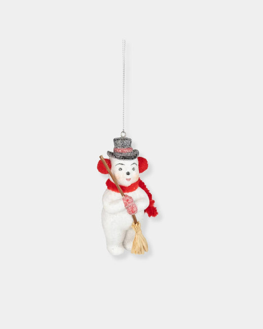 VINTAGE SNOWMAN - ORNAMENT