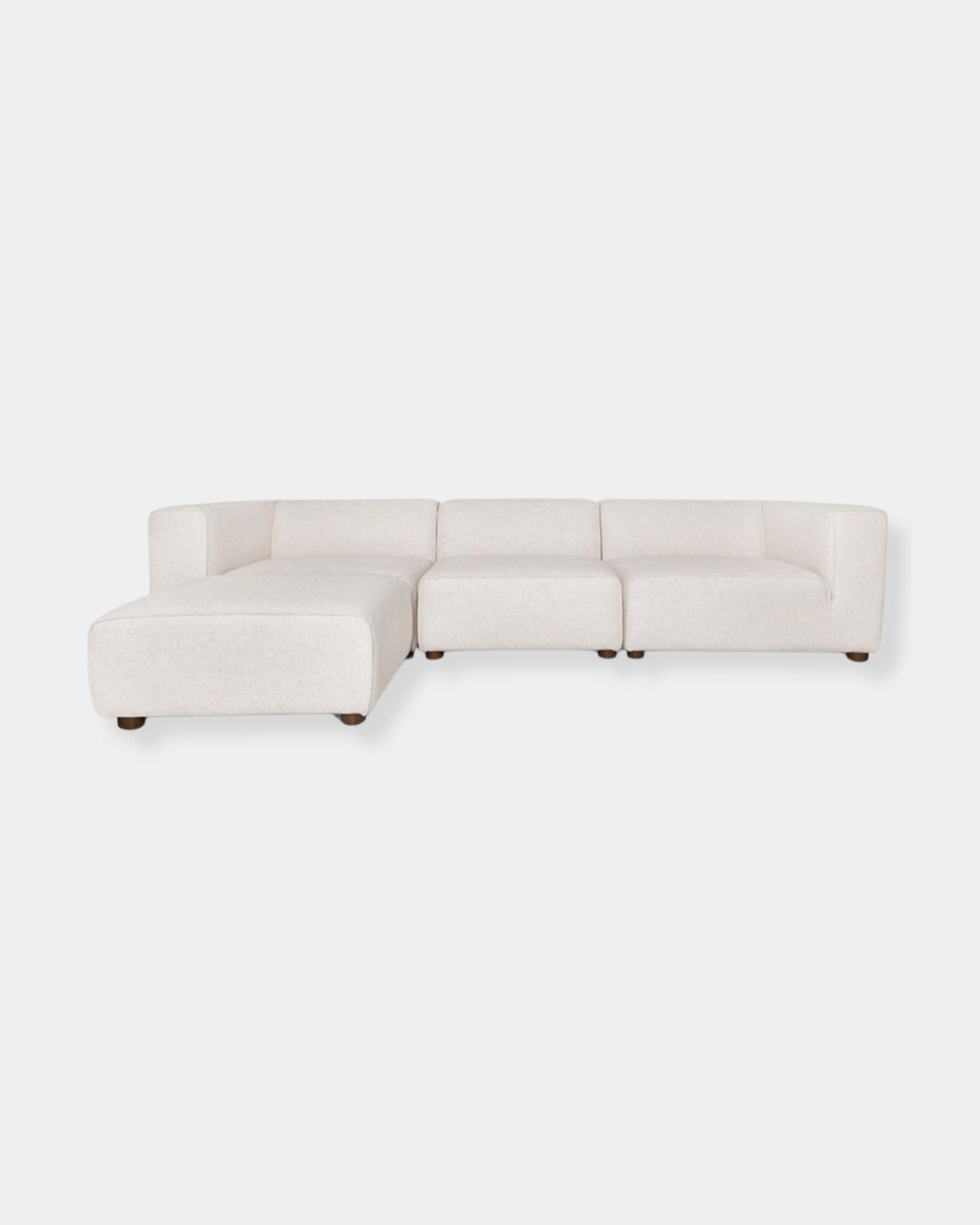 FAITH SECTIONAL - CREAM