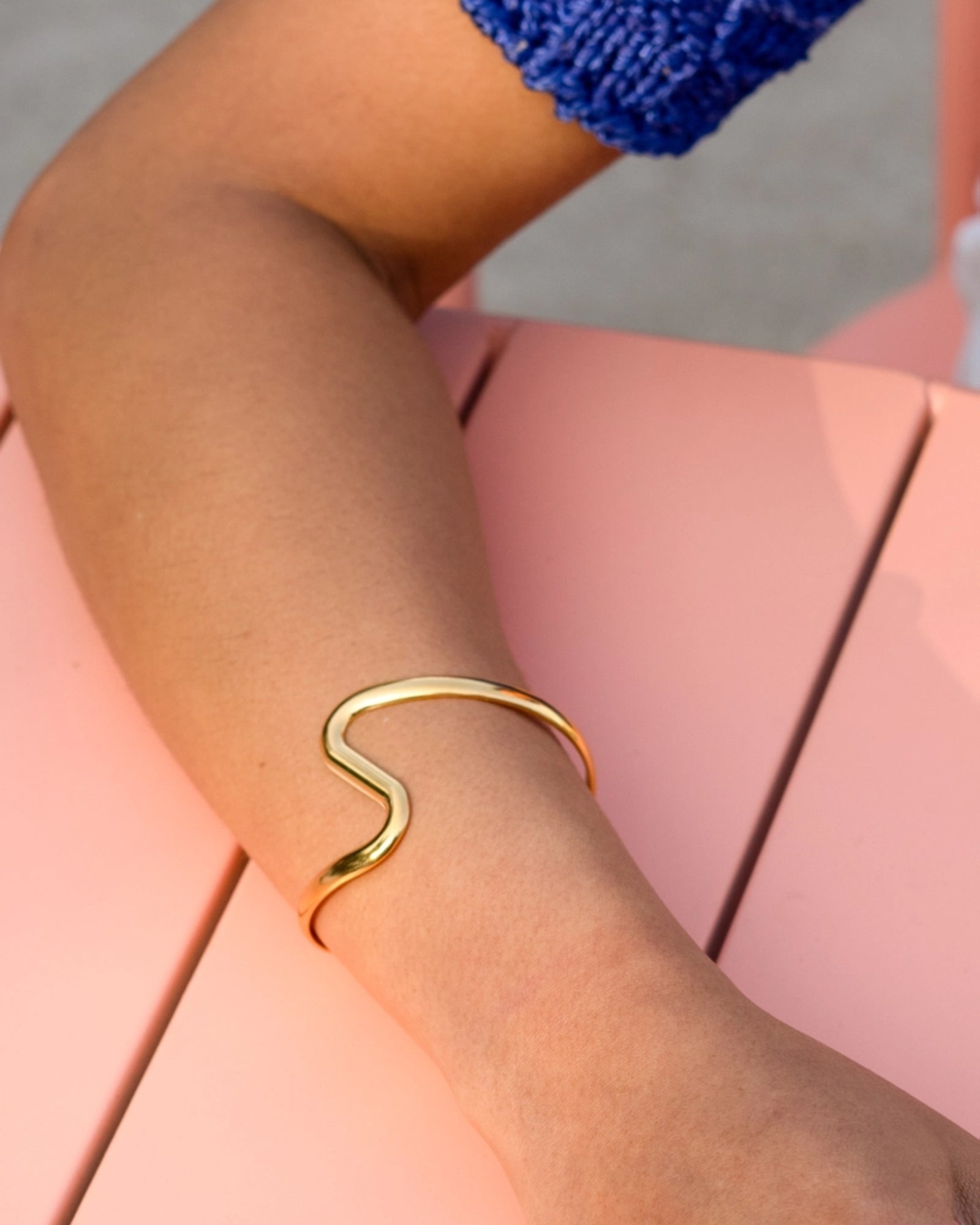 RIVER WILD 18K GOLD PLATED CUFF