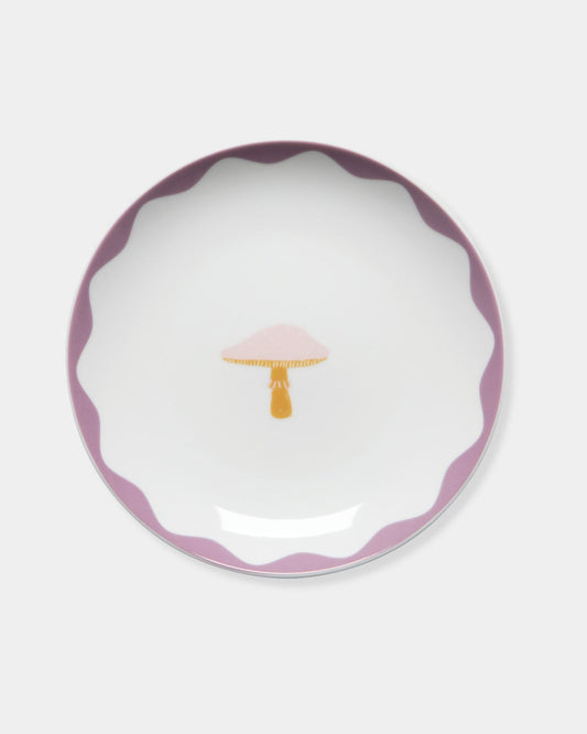 PINK MUSHROOM - APPETIZER PLATE
