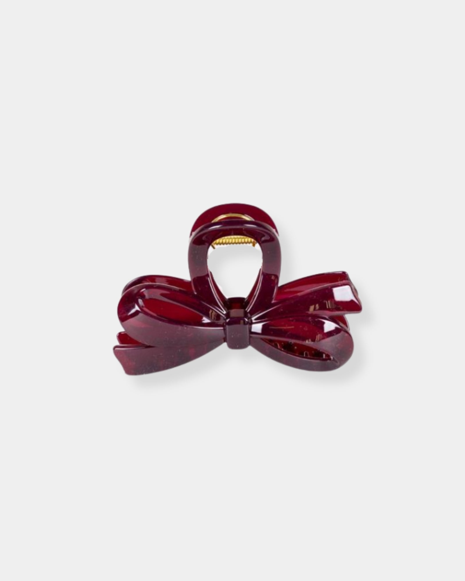 AURORA HAIR CLIP - BURGUNDY