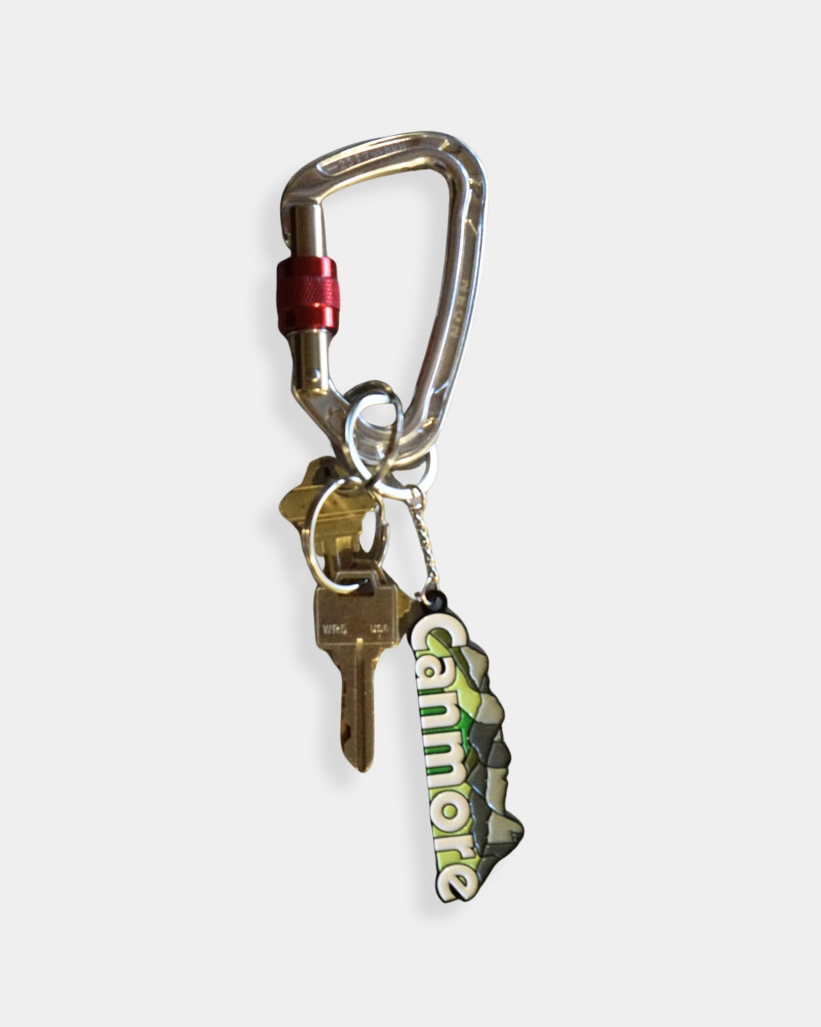 HA-LING ENAMEL KEYCHAIN