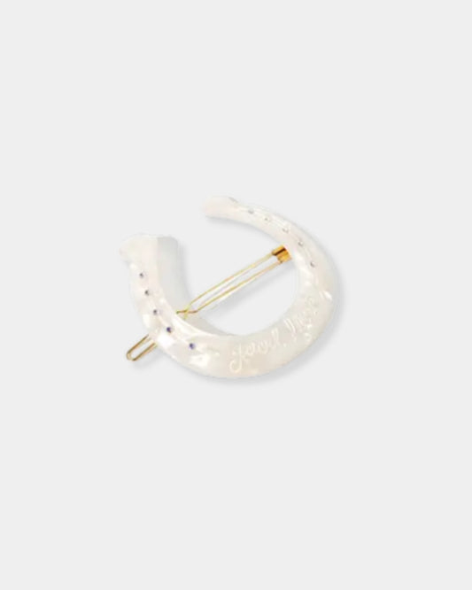 HORSESHOE CLIP - WHITE