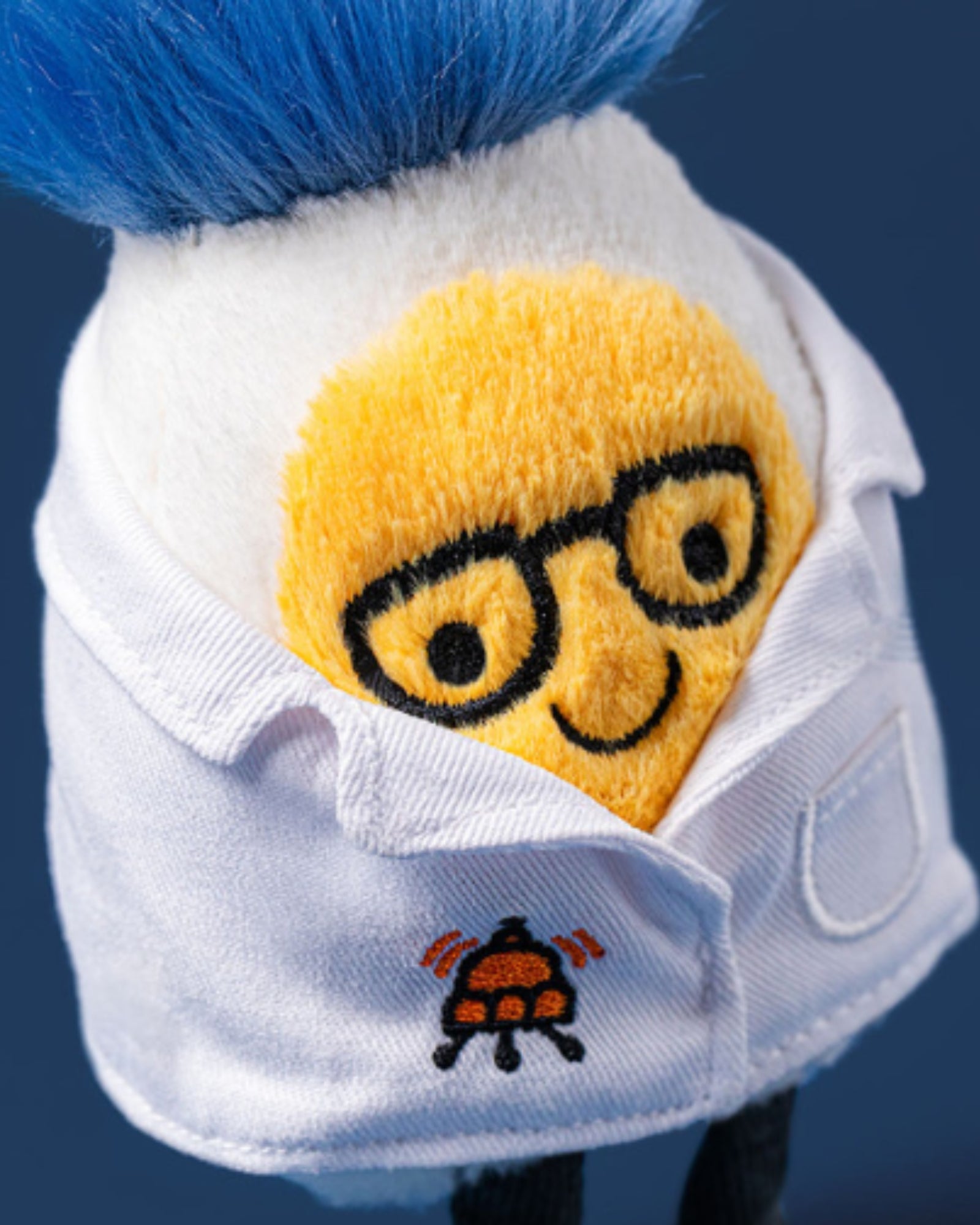 AMUSEABLES BOILED EGG SCIENTIST OUTFIT - PLUSH TOY