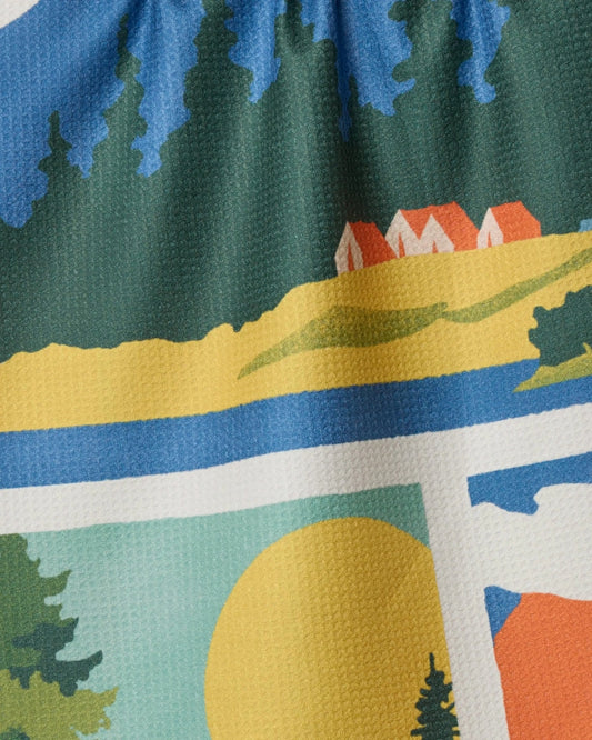 HAPPY HIKING - TEA TOWEL