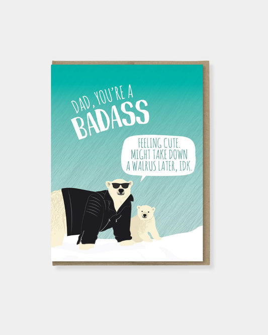 BAD ASS DAD - CARD