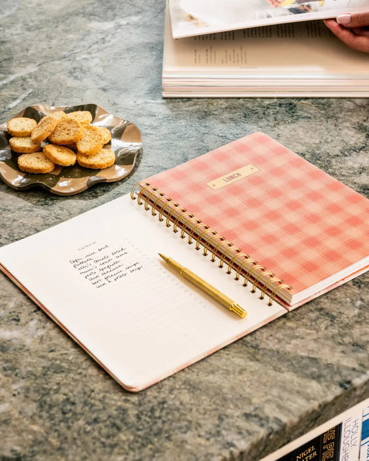 LOBSTER GINGHAM RECIPE JOURNAL