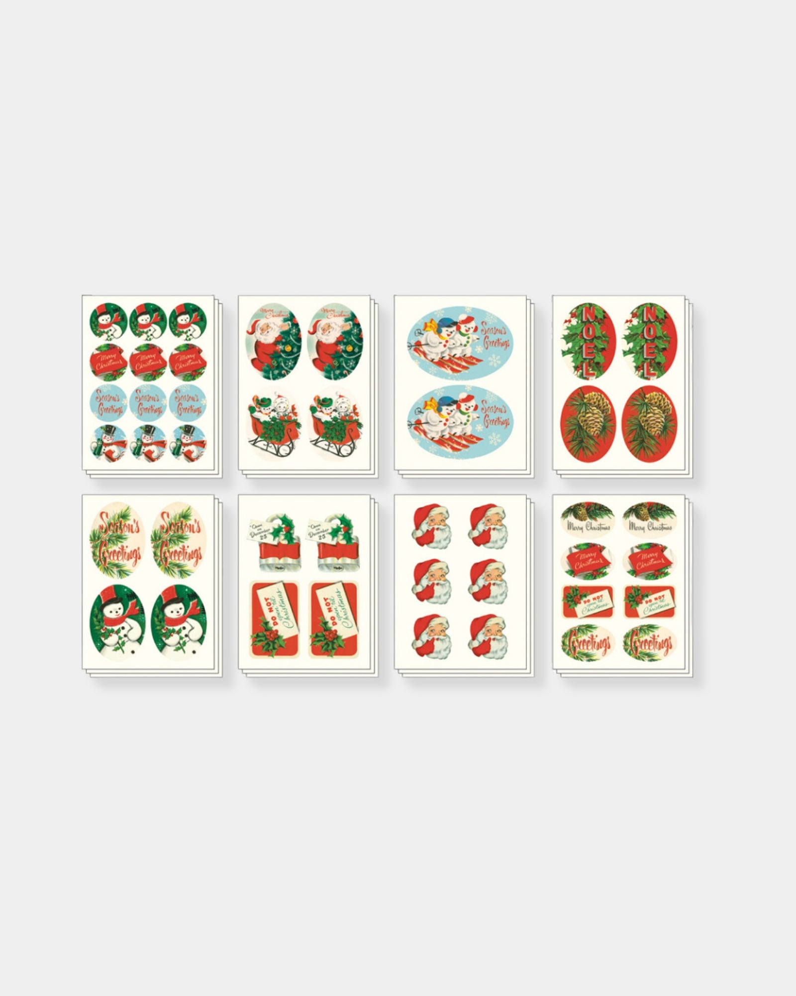 VINTAGE CHRISTMAS STICKERS